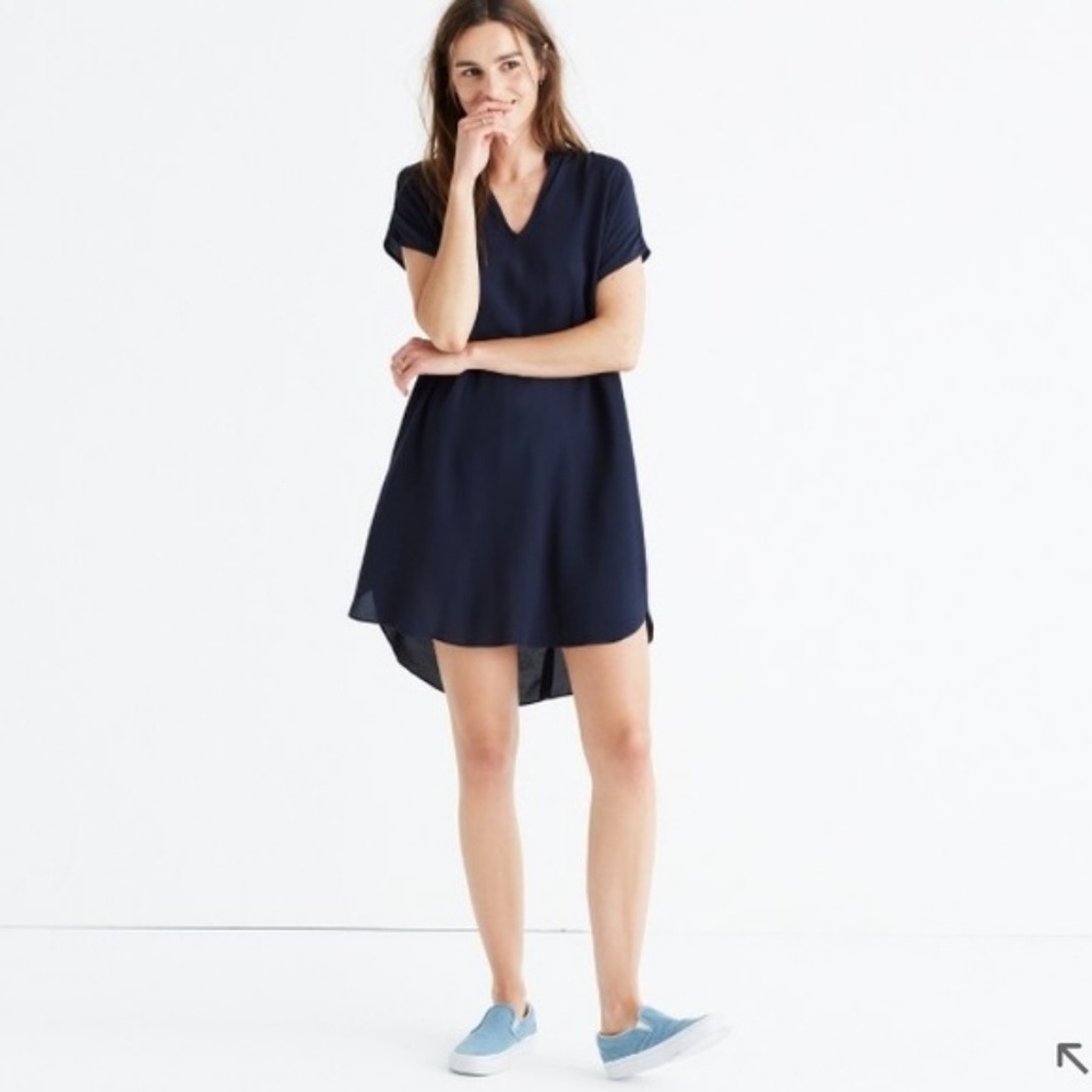 ISO Navy Madewell Bicoastal Dress size L